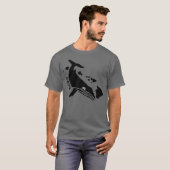 オアフ島 – ハワイ諸島ハンバック Tシャツ (正面フル)