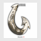 オアフ族フック シール (シート)