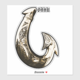 オアフ族フック シール