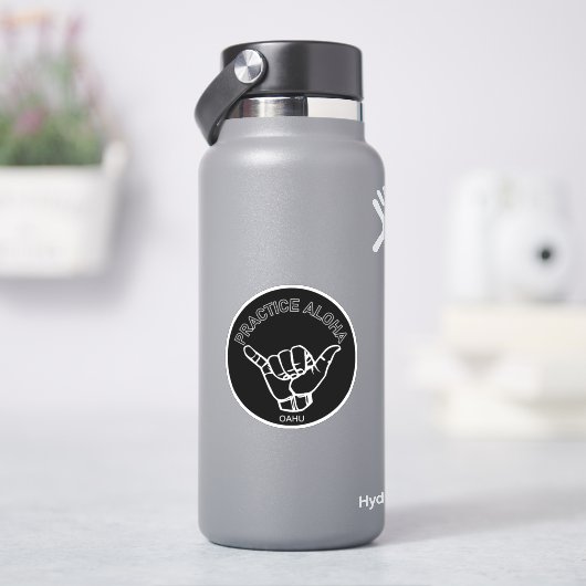 オアフ – アロハつる釈迦の修行 シール (HydroFlask)