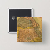 オアフ、ハワイアン諸島 缶バッジ (正面&裏面)