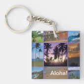 オアフ、ハワイキーチェーン キーホルダー (正面)