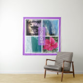 オアフ，ハワイシースケープ タペストリー (インサイチュ(横))