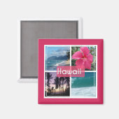 オアフ，ハワイシースケープ マグネット (正面/裏面)