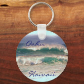 オアフ・ハワイ・キーチェーン キーホルダー (正面)