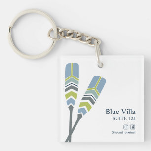 オアーズレイク海ビーチキャビンレンタルホテルルーム キーホルダー