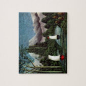 オアーズ1905年の銀行(キャンバスの油) ジグソーパズル (縦)