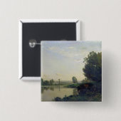 オアーズ、朝1866年の銀行 缶バッジ (正面&裏面)