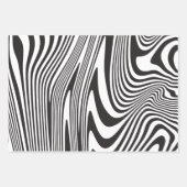 オアートペアートアーティスト抽象芸術アーモダント中世紀 ラッピングペーパーシート (正面3)