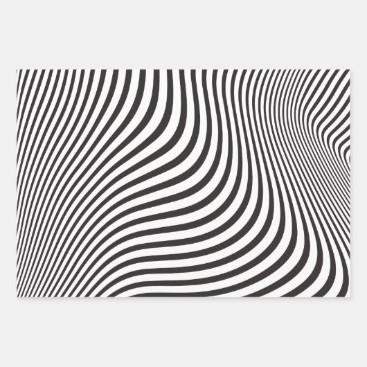 オアートペアートアーティスト抽象芸術アーモダント中世紀 ラッピングペーパーシート (正面2)