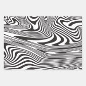 オアートペアートアーティスト抽象芸術アーモダント中世紀 ラッピングペーパーシート (正面)