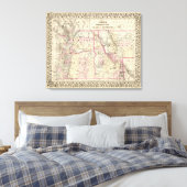 オア，ウォッシュ，イダ，モン キャンバスプリント (インサイチュ (寝室))