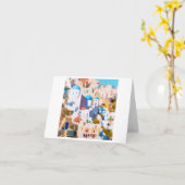 オイアラサントリーニ カード (黄色い花)