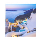 オイアラサントリーニ ノートパッド (正面)