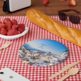 オイアラサントリーニ ペーパープレート