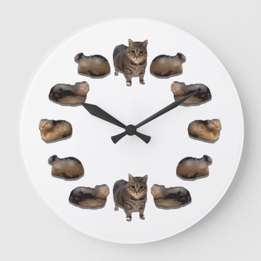 オイア時計 ラージ壁時計 (正面)