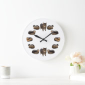 オイア時計 ラージ壁時計 (ホーム)