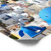 オイア，サントリーニ – ギリシャ島 ポスター (角)