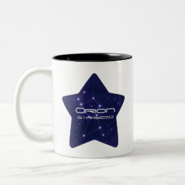 オイオン・スターシード・マグ | オーダーメイドの宇宙風コーヒーカップ ツートーンマグカップ