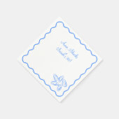 オイスターおもしろい誕生日 スタンダードカクテルナプキン (角)