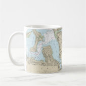 オイスターおよびハンチントン航海のベイの図12365 コーヒーマグカップ (左)