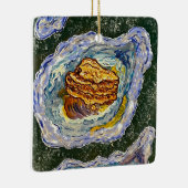 オイスターオーナメント セラミックオーナメント (右)