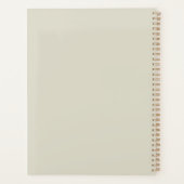 オイスターシェルウェディングプランナー プランナー手帳 (裏面)