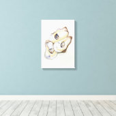 オイスターシェルプリント キャンバスプリント (インサイチュ (ウッドフロア))