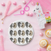 オイスターシェル紙プレート ペーパープレート (パーティー)