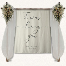 オイスターシェル結婚のバナータペストリー タペストリー