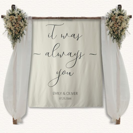 オイスターシェル結婚のバナータペストリー タペストリー