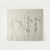 オイスターシェル結婚のバナータペストリー タペストリー (正面(横))