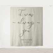 オイスターシェル結婚のバナータペストリー タペストリー (正面)