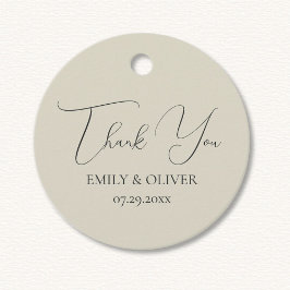 オイスターシェル結婚式の引き出物ラベル フェイバータグ