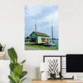 オイスターシャック船 ポスター (ホームオフィス)