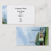 オイスターシャック船 名刺 (正面/裏面)