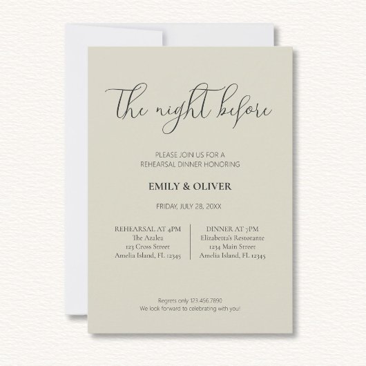 オイスターシ結婚ェルのリハーサル招待状 招待状