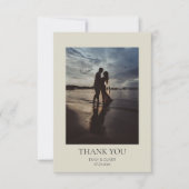 オイスターシ結婚ェルサンキューカード サンキューカード (正面)