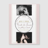 オイスターピンクモダンと金ゴールドミニマル保存日 (正面)