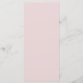 オイスターピンク&金ゴールドモダンミニマルのメ結婚ニュー メニュー (裏面)