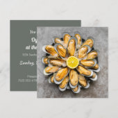 オイスタープラッタ招待状 招待状 (正面/裏面)