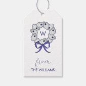 オイスターリースカスタムギフトラベル ギフトタグ (正面)