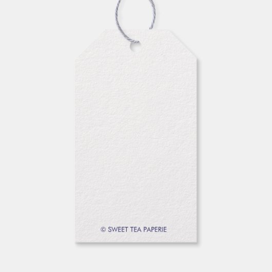 オイスターリースカスタムギフトラベル ギフトタグ (裏面)