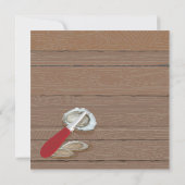 オイスターローストパーティの招待状 招待状 (裏面)