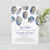 オイスターローストブライダルシャワー招待 招待状 (スタンド正面)