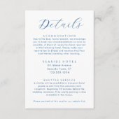 オイスター結婚ズ詳細ホテル情報QRコード エンクロージャーカード (正面)