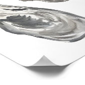 オイスター絵画シェルのポスター ポスター (角)