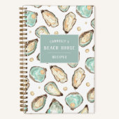 オイスター&パールビーチハウスサマーレシピ ノートブック (正面)