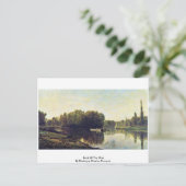 オイズ銀行(Bank of the Oise By Daubny Charles-Fransois) ポストカード (スタンド正面)