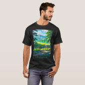 オイツフ国立公園 ポーランド Tシャツ (正面フル)